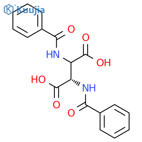 Aspartic acid, N-benzoyl-3-(benzoylamino)- structure