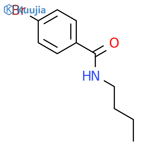 N-Butyl 4-Bromobenzamide structure