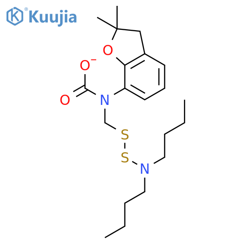 Carbofuran N,N-Dibutyl-2λ1-disulfan-1-amine structure