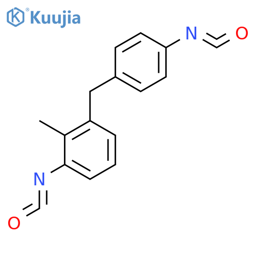 3-(p-Isocyanatobenzyl)-o-tolyl isocyanate structure