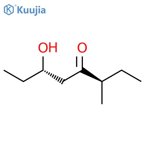 4-Octanone, 6-hydroxy-3-methyl-, (R*,S*)- structure
