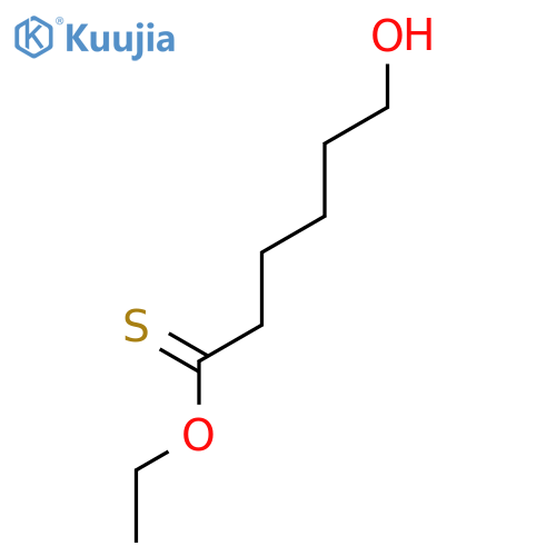 HEXANETHIOIC ACID, 6-HYDROXY-, O-ETHYL ESTER structure