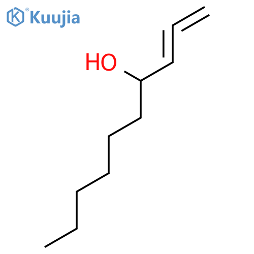 1,2-Decadien-4-ol structure