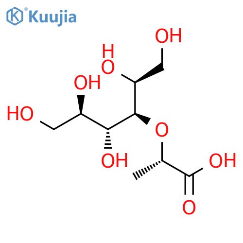 D-GLUCITOL, 3-O-[(1S)-1-CARBOXYETHYL]- structure