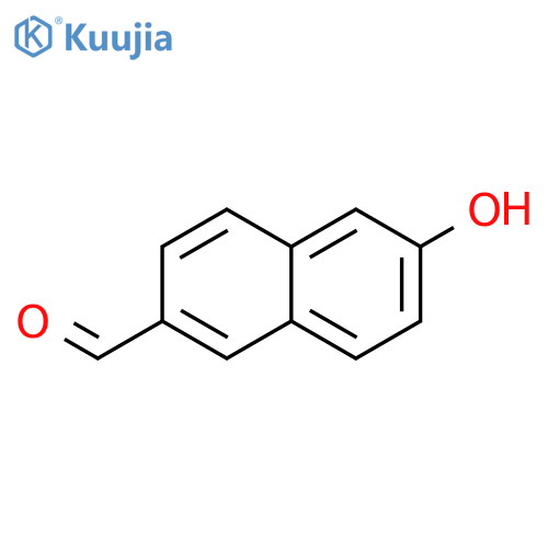 6-hydroxynaphthalene-2-carbaldehyde structure