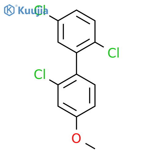 2'-Chloro-2,5-dichloro-4'-methoxy-biphenyl structure
