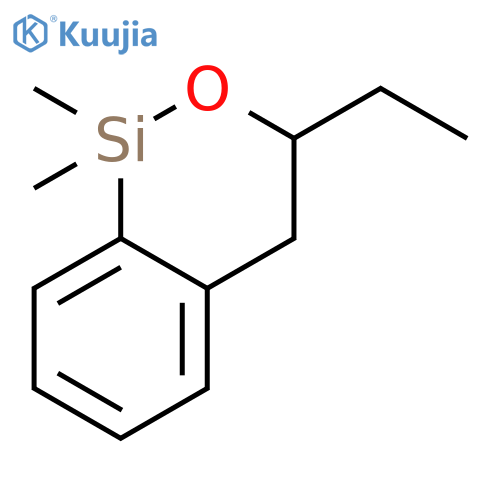 1H-2,1-BENZOXASILIN, 3-ETHYL-3,4-DIHYDRO-1,1-DIMETHYL- structure