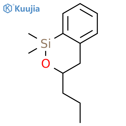 1H-2,1-Benzoxasilin, 3,4-dihydro-1,1-dimethyl-3-propyl- structure