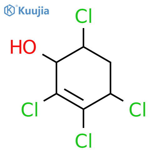 2-Cyclohexen-1-ol, 2,3,4,6-tetrachloro- structure