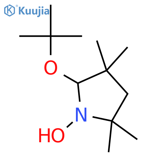 1-Pyrrolidinyloxy, 5-(1,1-dimethylethoxy)-2,2,4,4-tetramethyl- structure
