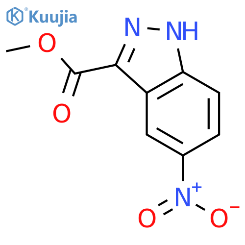 methyl 5-nitro-1H-indazole-3-carboxylate structure