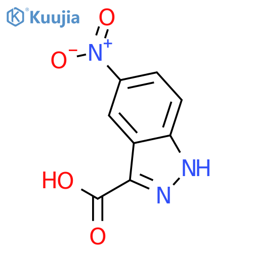 5-Nitro-1H-indazole-3-carboxylic Acid structure