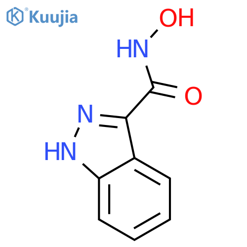 N-hydroxy-1H-Indazole-3-carboxamide structure