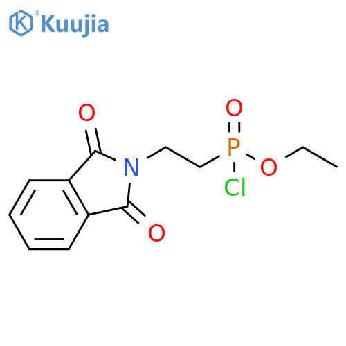 Phosphonochloridic acid, [2-(1,3-dihydro-1,3-dioxo-2H-isoindol-2-yl)ethyl]-, ethyl ester (9CI) structure