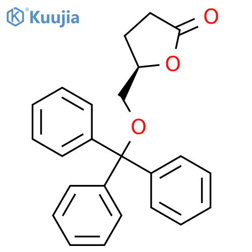 2(3H)-Furanone,dihydro-5-[(triphenylmethoxy)methyl]-, (5R)- structure