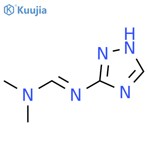 Methanimidamide, N,N-dimethyl-N'-1H-1,2,4-triazol-3-yl- structure
