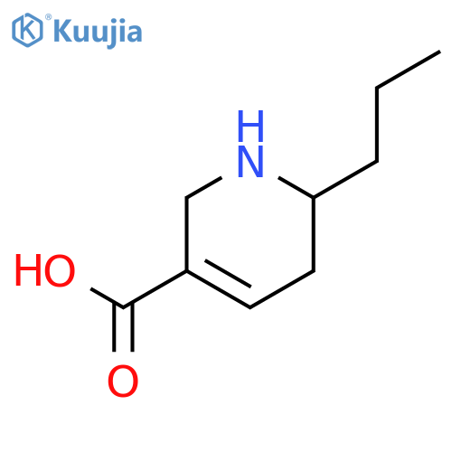 3-PYRIDINECARBOXYLIC ACID, 1,2,5,6-TETRAHYDRO-6-PROPYL- structure