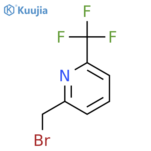 2-(Bromomethyl)-6-(trifluoromethyl)pyridine structure