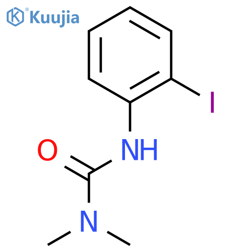 Urea, N'-(2-iodophenyl)-N,N-dimethyl- structure