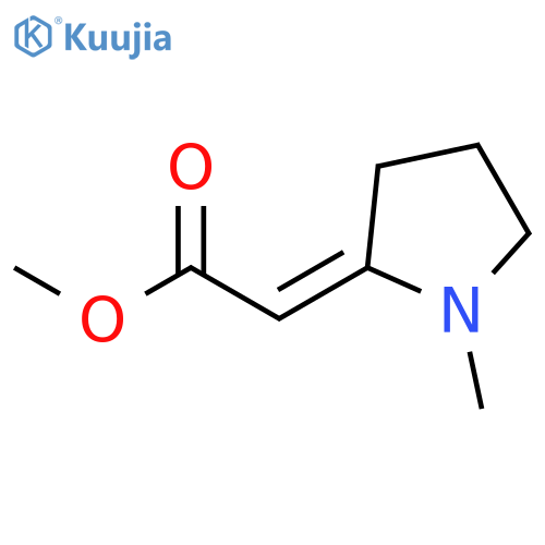 Methyl 2-(1-Methyl-2-pyrrolidylidene)acetate structure