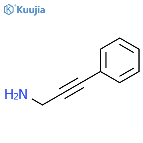 3-Phenylprop-2-yn-1-amine structure