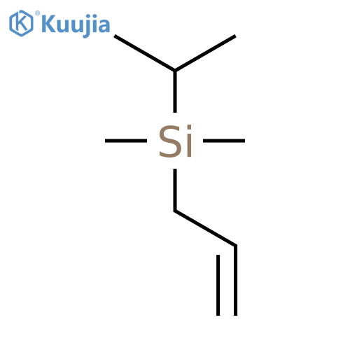 SILANE, DIMETHYL(1-METHYLETHYL)-2-PROPENYL- structure