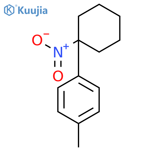 BENZENE, 1-METHYL-4-(1-NITROCYCLOHEXYL)- structure