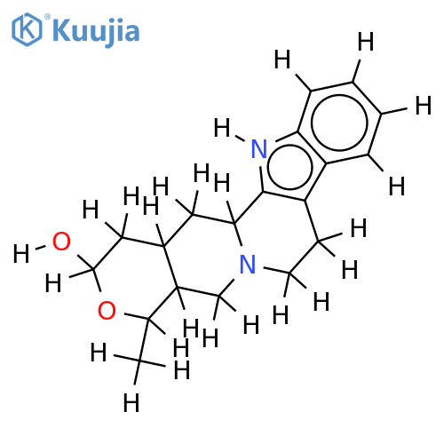 17-Hydroxy-16-decarbomethoxydihydroepiajmalicine structure