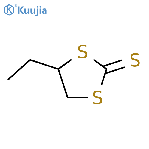 1,3-Dithiolane-2-thione,4-ethyl- structure