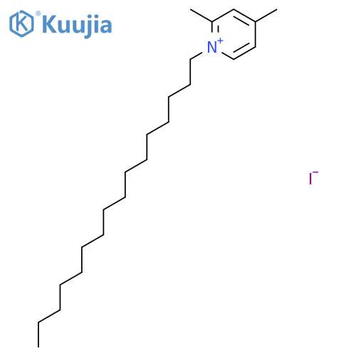 Pyridinium, 1-hexadecyl-2,4-dimethyl-, iodide structure