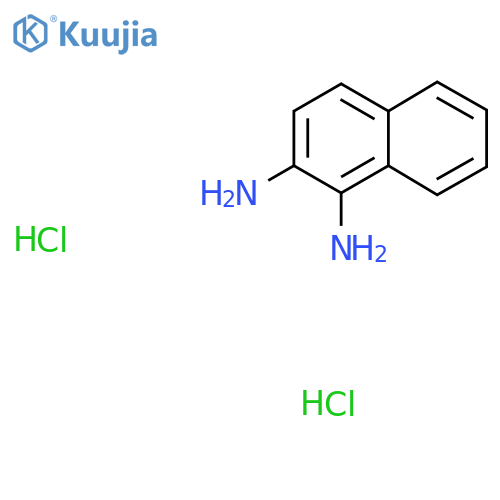 Naphthalene-1,2-diamine dihydrochloride structure