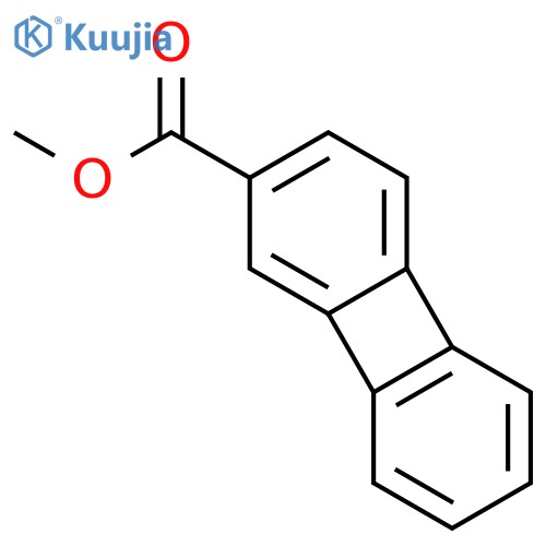 2-BIPHENYLENECARBOXYLIC ACID, METHYL ESTER structure