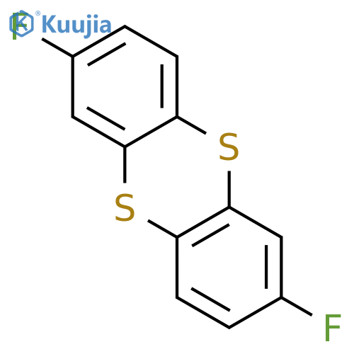Thianthrene, 2,7-difluoro- structure