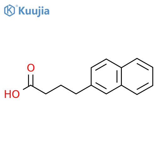 2-Naphthalenebutanoic Acid structure
