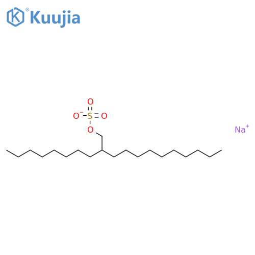 Sodium 2-Octyl-1-docecyl Sulfate structure