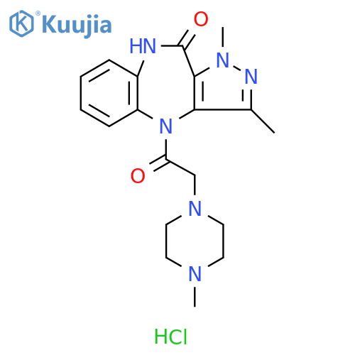 Zolenzepine Dihydrochloride structure