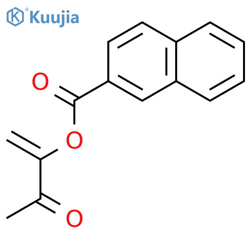 2-Naphthalenecarboxylic acid, 1-methylene-2-oxopropyl ester structure