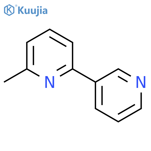6-Methyl-2,3'-bipyridine structure