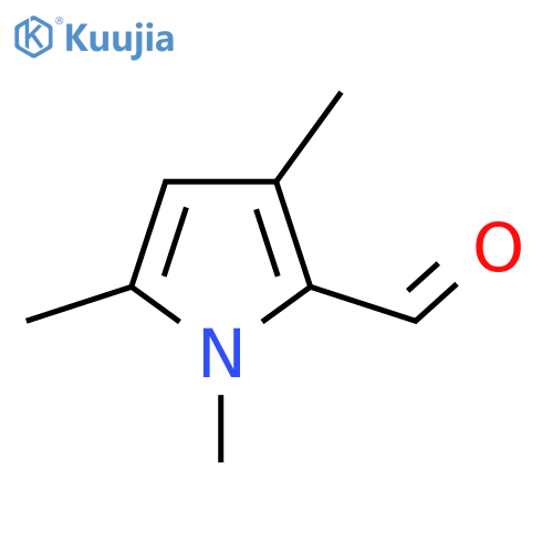 1,3,5-TRIMETHYL-1H-PYRROLE-2-CARBALDEHYDE structure