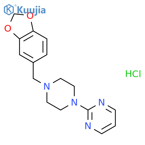 Piribedil Dihydrochloride structure