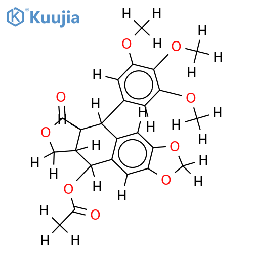 acetyl-epipicropodophyllotoxin structure