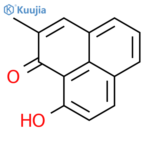 1H-Phenalen-1-one, 9-hydroxy-2-methyl- structure