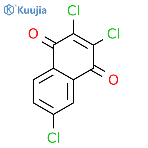 1,4-Naphthalenedione, 2,3,6-trichloro- structure