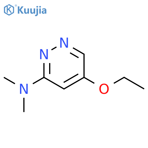 3-Pyridazinamine,5-ethoxy-N,N-dimethyl-(9CI) structure
