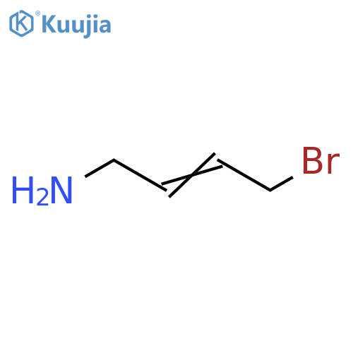 (2E)-4-bromobut-2-en-1-amine structure