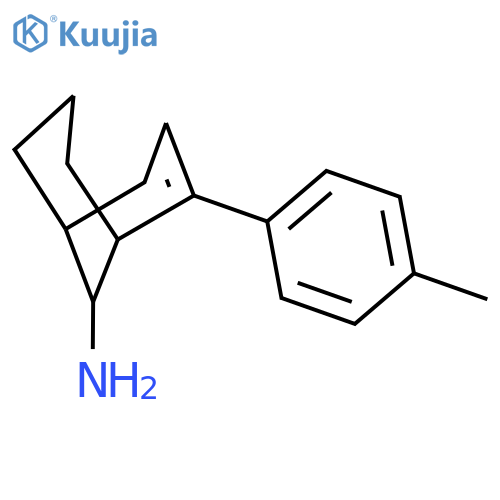 Bicyclo[3.3.1]non-2-en-9-amine,2-(4-methylphenyl)- structure