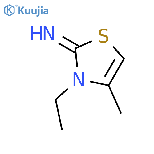 2(3H)-Thiazolimine,3-ethyl-4-methyl- structure