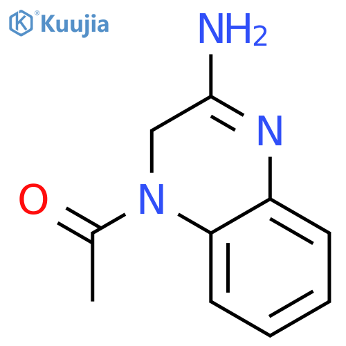 Ethanone,1-(3-amino-1(2H)-quinoxalinyl)- structure