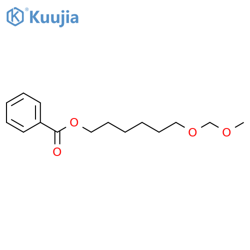 1-Hexanol, 6-(methoxymethoxy)-, benzoate structure