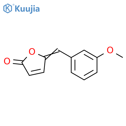 2(5H)-Furanone, 5-[(3-methoxyphenyl)methylene]- structure